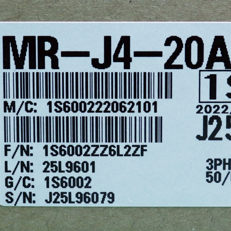 [신품] MR-J4-20A 미쯔비씨 200W 서보엠프