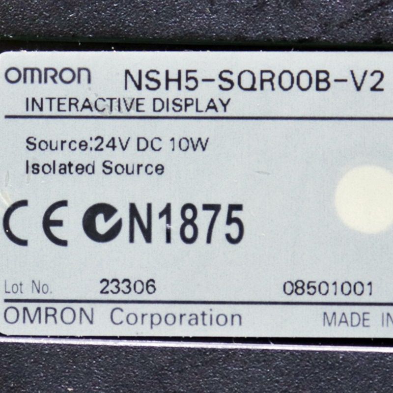 [중고] NSH5-SQR00B-V2 OMRON 핸드터치 스크린