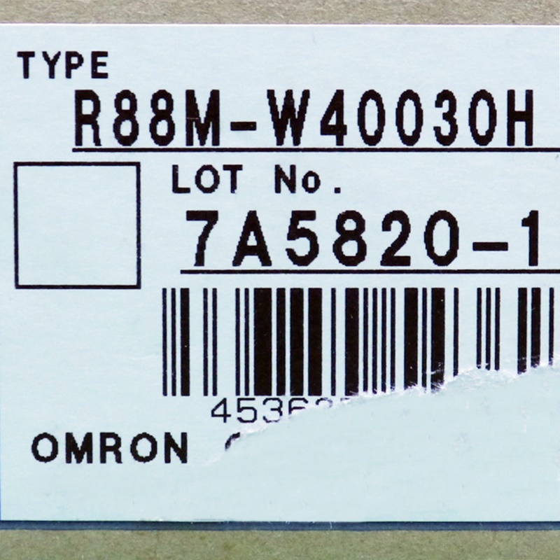[신품] R88M-W40030H OMRON 400W 서보모터