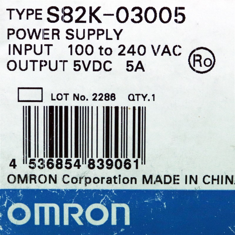 [신품] S82K-03005 OMRON 파워셔플라이