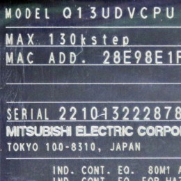 [미사용] Q13UDVCPU 미쯔비씨