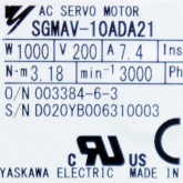 [중고] SGMAV-10ADA21 야스까와 1KW 서보모터