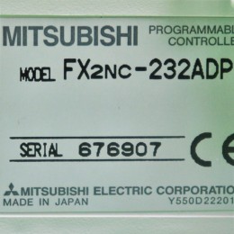 [중고] FX2NC-232ADP 미쯔비시 피엘씨