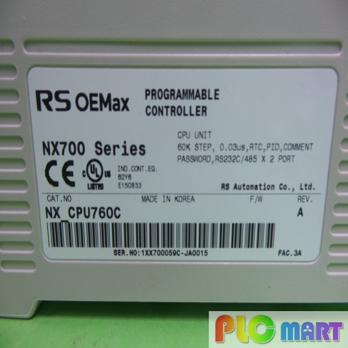 [중고] NX-CPU760C OEMAX PLC
