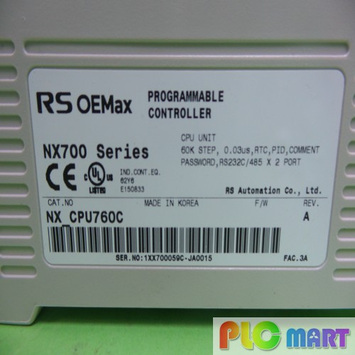 [중고] NX-CPU760C OEMAX PLC
