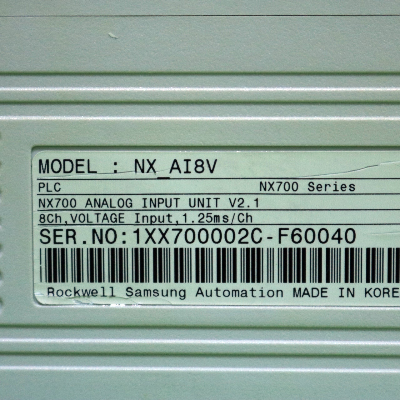 [중고] NX-AI8V OEMAX PLC