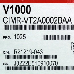 [신품] CIMR-VT2A0002BAA 야스까와 인버터