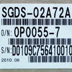 [신품] SGDS-02A72A 야스까와 서보드라이버