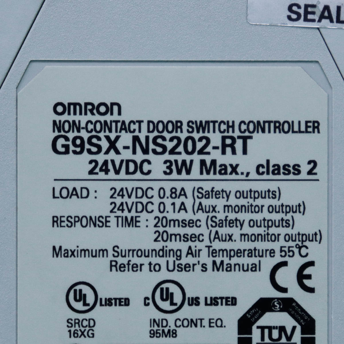 [중고] G9SX-NS202-RT OMRON FLEXIBLE SAFETY UNIT