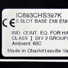 [중고] IC693CHS397K 화낙 5슬롯 베이스