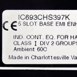 [중고] IC693CHS397K 화낙 5슬롯 베이스