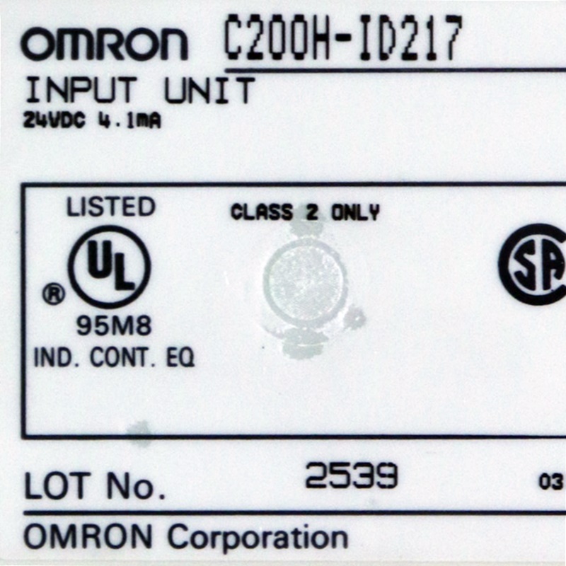 [중고] C200H-ID217 OMRON 피엘씨