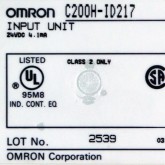 [중고] C200H-ID217 OMRON 피엘씨