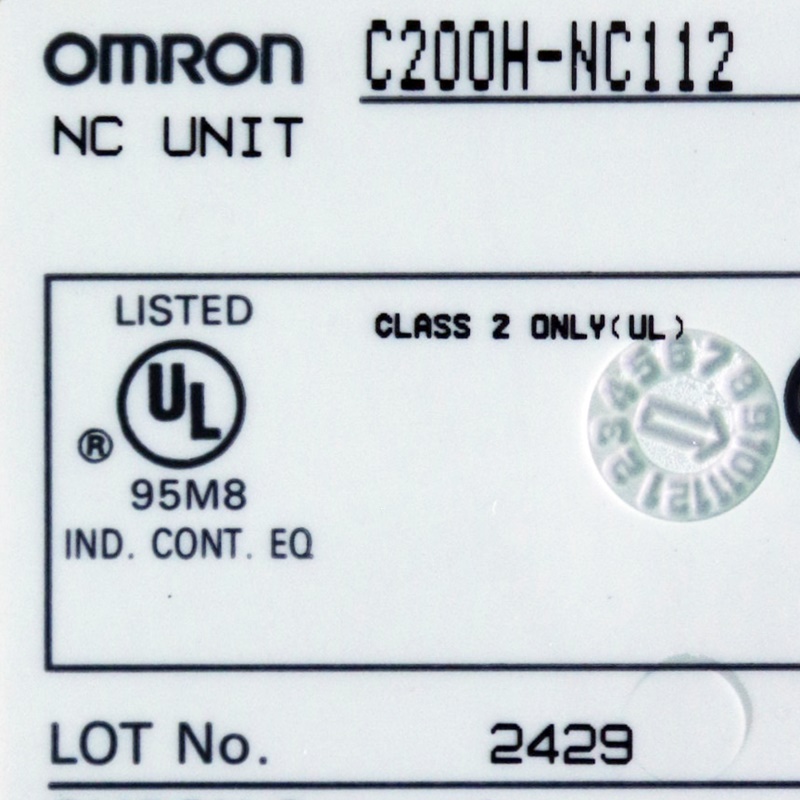 [중고] C200H-NC112 OMRON 피엘씨