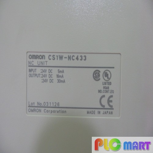 [신품] CS1W-NC433 OMRON 피엘씨