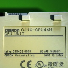 [중고] CJ1G-CPU44H OMRON CPU 유닛