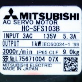 [중고] HC-SFS103B 미쯔비시 1KW 서보모터