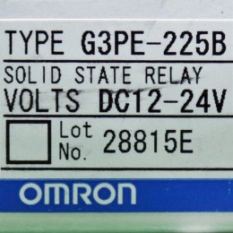 [신품] G3PE-225B OMRON 솔리드스테이트 릴레이