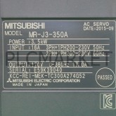 [중고] MR-J3-350A 미쯔비시 서보앰프 범용인터페이스타입 전원삼상 AC200V