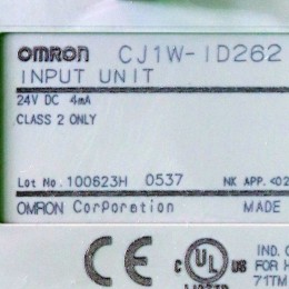 [중고] CJ1W-ID262 OMRON 입력유닛