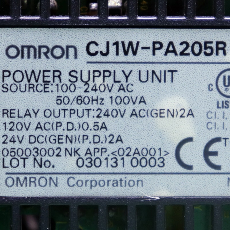 [중고] CJ1W-PA205R OMRON 피엘씨