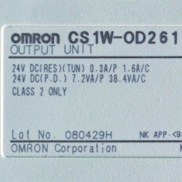 [중고] CS1W-OD261 OMRON 출력모듈 피엘씨
