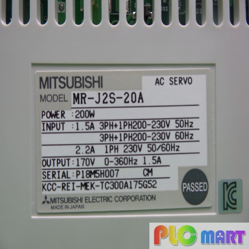 [미사용] MR-J2S-20A 미쯔비시 서보드라이브