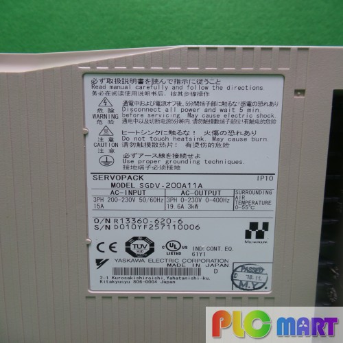 [신품] SGDV-200A11A 야스까와 드라이버