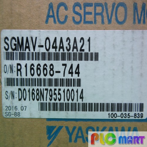 [신품] SGMAV-04A3A21 야스까와 서보모터