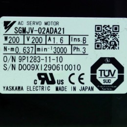 [중고] SGMJV-02ADA21 야스까와 서보모터