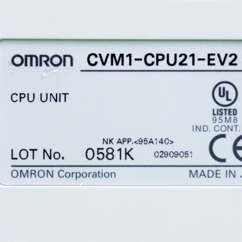[중고] CVM1-CPU21-EV2 OMRON 피엘씨