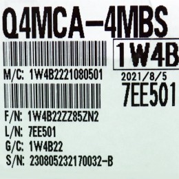 [신품] Q4MCA-4MBS 미쯔비씨 메모리카드