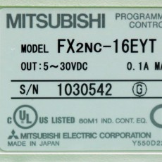 [중고] FX2NC-16EYT 미쯔비시 피엘씨
