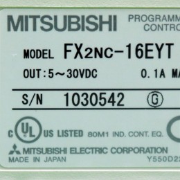 [중고] FX2NC-16EYT 미쯔비시 피엘씨