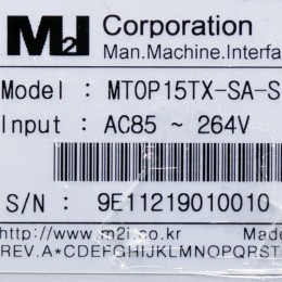 [중고] MTOP15TX-SA-S M2I 15