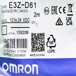 [신품] E3Z-D61 OMRON 광전자 센서