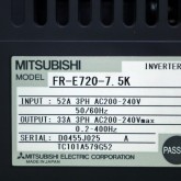 [중고] FR-E720-7.5K 미쯔비씨 10마력 인버터