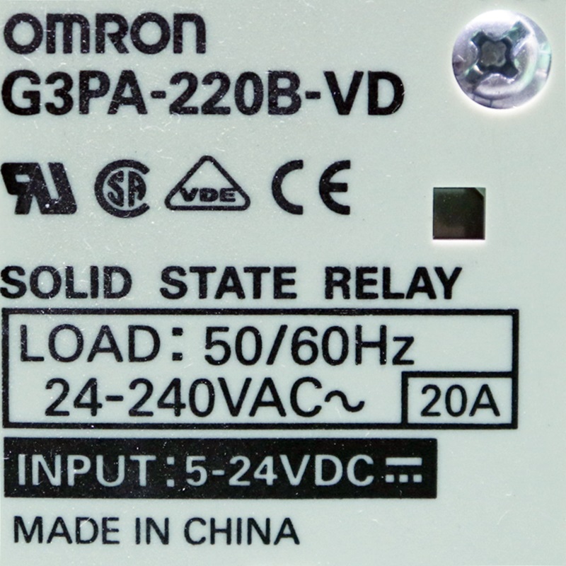 [중고] G3PA-220B-VD OMRON 릴레이