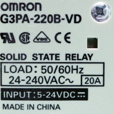 [중고] G3PA-220B-VD OMRON 릴레이