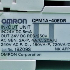 [중고] CPM1A-40EDR OMRON 피엘씨