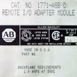 [중고] 1771-ASB D 에이비 ADAPTER MODULE