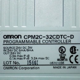 [중고] CPM2C-32CDTC-D OMRON PLC
