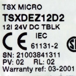 [중고] TSXDEZ12D2 슈나이더  PLC
