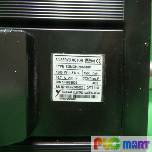 [중고] SGMGH-20ACB61 야스까와 2KW 서보모터