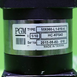 [중고] MX060-L-1-010-K PGM 10:1 200~400W 감속기