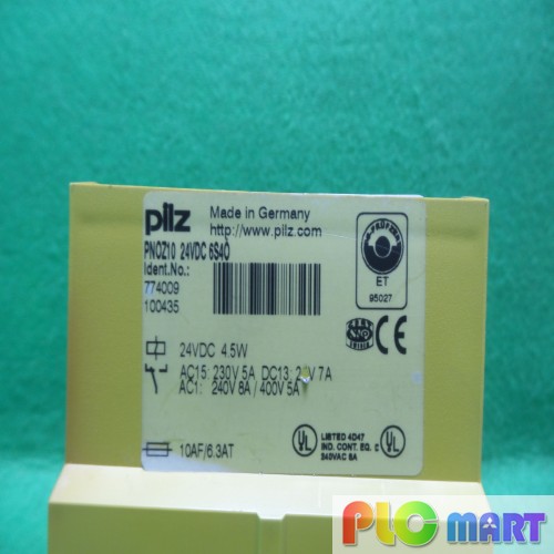 [중고] PNOZ10 24VDC 6S40 PILZ SAFETY UNIT