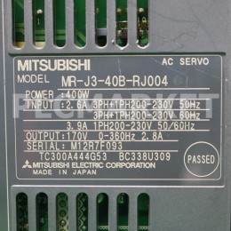 [중고] MR-J3-40B-RJ004 미쯔비씨 400W 서보드라이브