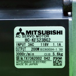 [미사용] HC-KFS23BG2 미쯔비씨 200W 감속기 일체형 30:1 서보모터