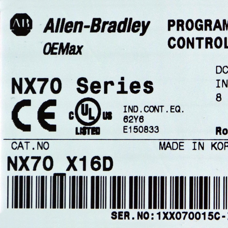 [중고] NX70-X16D ALLEN-BRADLEY PLC
