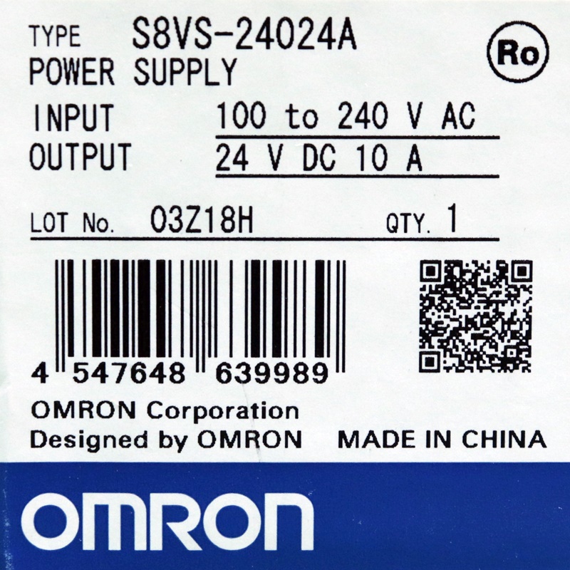 [신품] S8VS-24024A OMRON 파워서플라이